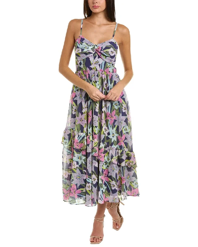 Hutch Acelin Midi Dress Elegant Sleeveless Midi Dress
