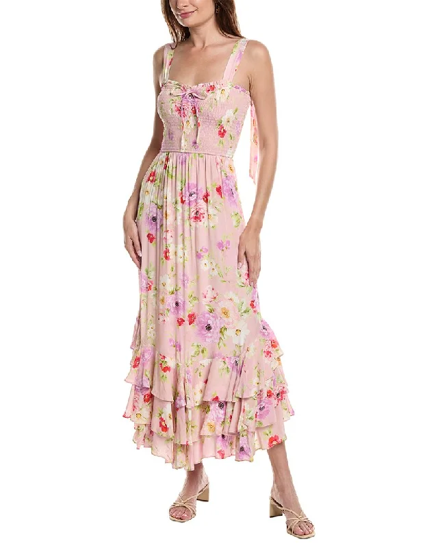 YUMI KIM Trisha Maxi Dress Comfortable Bohemian Maxi Dress