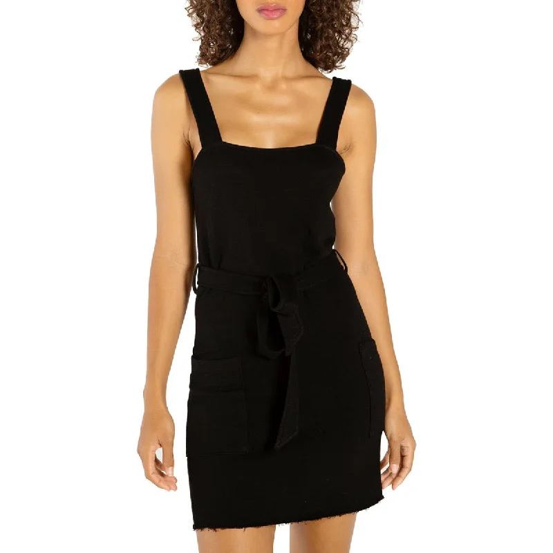 n:PHILANTHROPY Womens Retro Casual Short Mini Dress