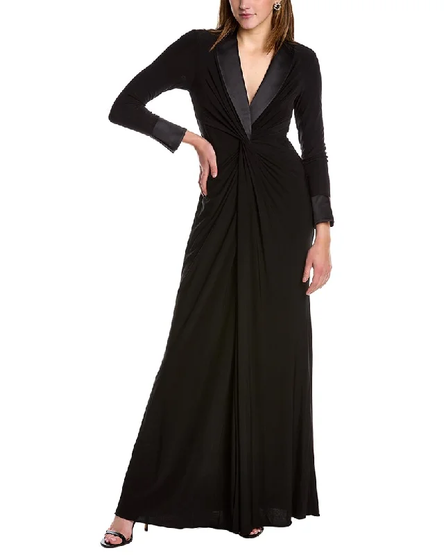 Adrianna Papell Twisted Maxi Dress