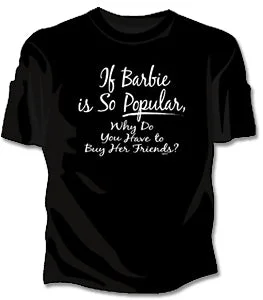 Barbie, Buy Her Friends Girls T-Shirt Welt Pockets Slit Pockets