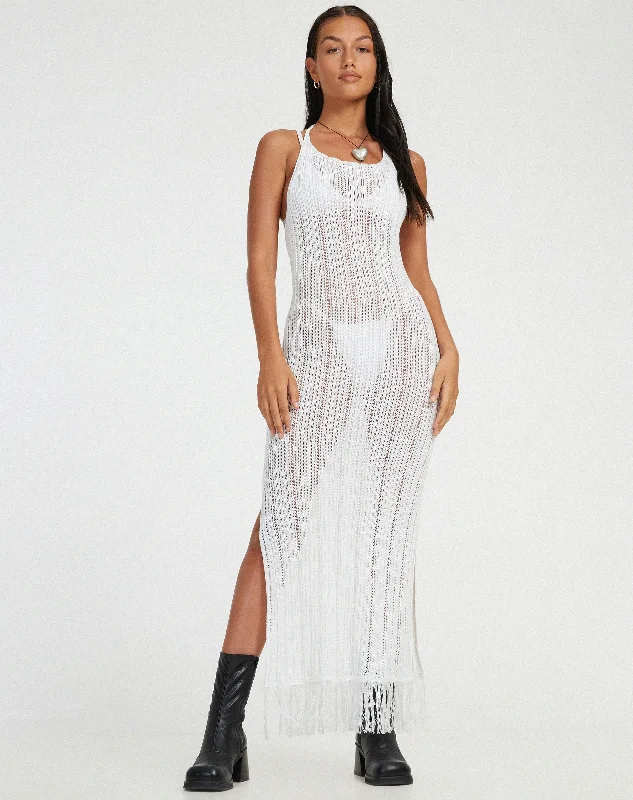 Erla Maxi Dress in Ivory