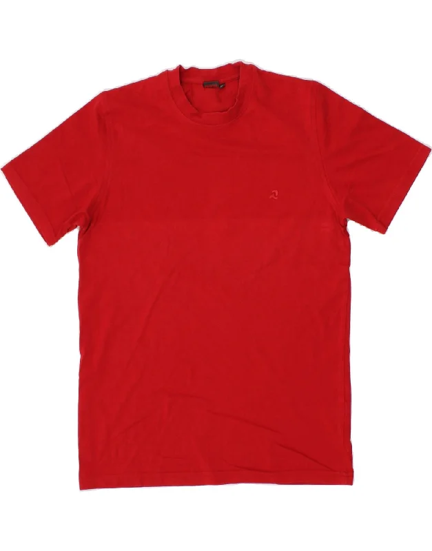 INVICTA Womens T-Shirt Top UK 12 Medium Red Cotton Mesh Fabric Canvas Fabric Denim Fabric INVICTA Womens T-Shirt Top UK 12 Medium Red Cotton Mesh Fabric Canvas Fabric Denim Fabric