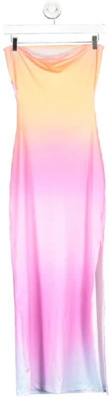 SHEIN Multicoloured Ombre Maxi Dress UK S