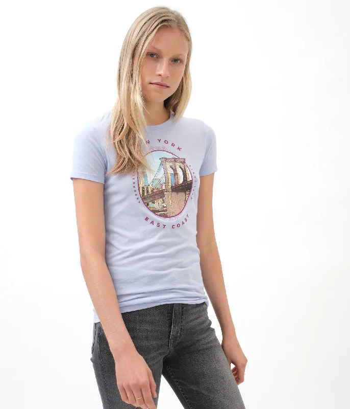 Aeropostale New York East Coast Bridge Graphic Tee