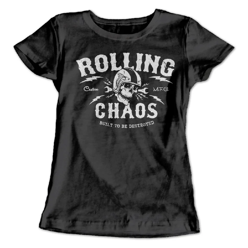 CLOSEOUT Rolling Chaos Ladies Classic Logo Tee