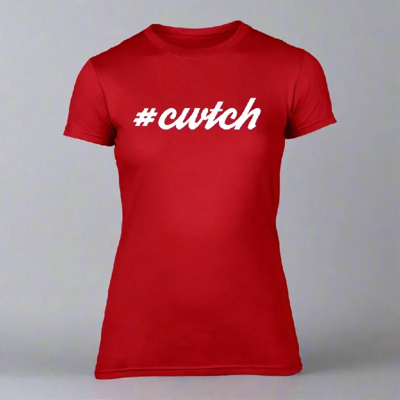 #Cwtch - Women's Welsh T-Shirt