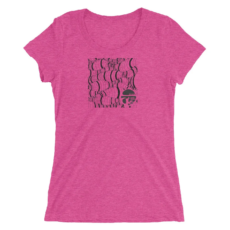 Women's short sleeve t-shirt - "STACKS"