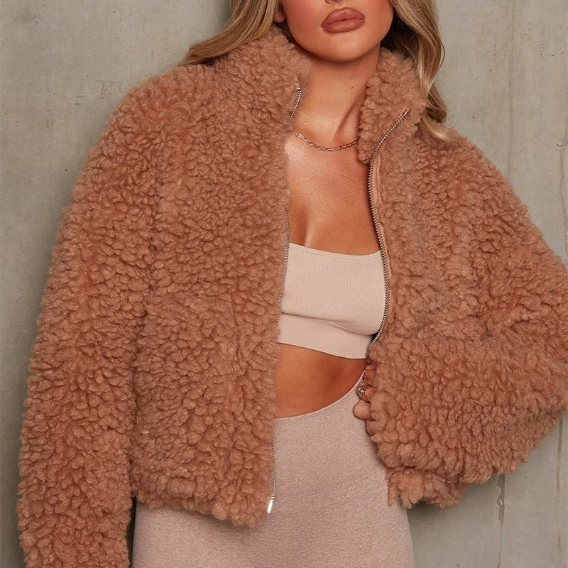 Fashion Cashmere Cardigan Short Jacket Lamb Wool Coat Denim Jacket Leather Jacket Suede Jacket Fashion Cashmere Cardigan Short Jacket Lamb Wool Coat Denim Jacket Leather Jacket Suede Jacket