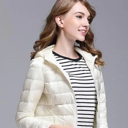 GODLIKE Women's Pure Color Trendy Autumn Winter Spring Fashion Ultralight Parka Jacket Knit Jacket Woven Jacket Fleece Jacket GODLIKE Women's Pure Color Trendy Autumn Winter Spring Fashion Ultralight Parka Jacket Knit Jacket Woven Jacket Fleece Jacket