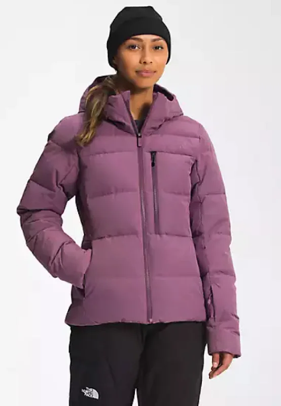 THE NORTH FACE W HEAVENLY DOWN JACKET PIKES PURPLE HEATHER A-Line Jacket Boat Neck Shawl Collar THE NORTH FACE W HEAVENLY DOWN JACKET PIKES PURPLE HEATHER A-Line Jacket Boat Neck Shawl Collar