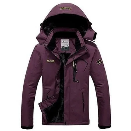 UNCO & BOROR Women's Sports Fashion Purple Grape Coat Jacket Premium Quality Windproof Hooded Thick Parka Winter Coat Jacket Appliqued Jacket Beaded Jacket Sequined Jacket UNCO & BOROR Women's Sports Fashion Purple Grape Coat Jacket Premium Quality Windproof Hooded Thick Parka Winter Coat Jacket Appliqued Jacket Beaded Jacket Sequined Jacket