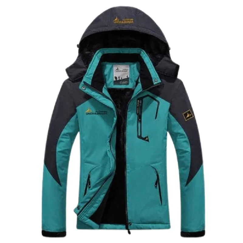 UNCO & BOROR Women's Sports Fashion Sky Blue Coat Jacket Premium Quality Windproof Hooded Thick Parka Winter Coat Jacket Knit Fabric Woven Fabric Fleece Fabric UNCO & BOROR Women's Sports Fashion Sky Blue Coat Jacket Premium Quality Windproof Hooded Thick Parka Winter Coat Jacket Knit Fabric Woven Fabric Fleece Fabric