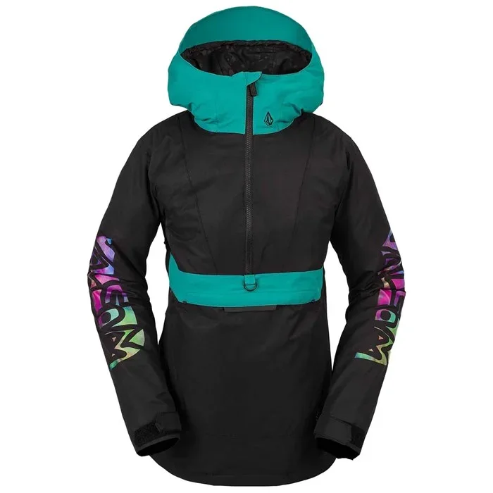 Volcom Ashfield Pullover Jacket Women's (Sale Item/ No Returns) Fleece Jacket Down Jacket Feather Jacket Volcom Ashfield Pullover Jacket Women's (Sale Item/ No Returns) Fleece Jacket Down Jacket Feather Jacket