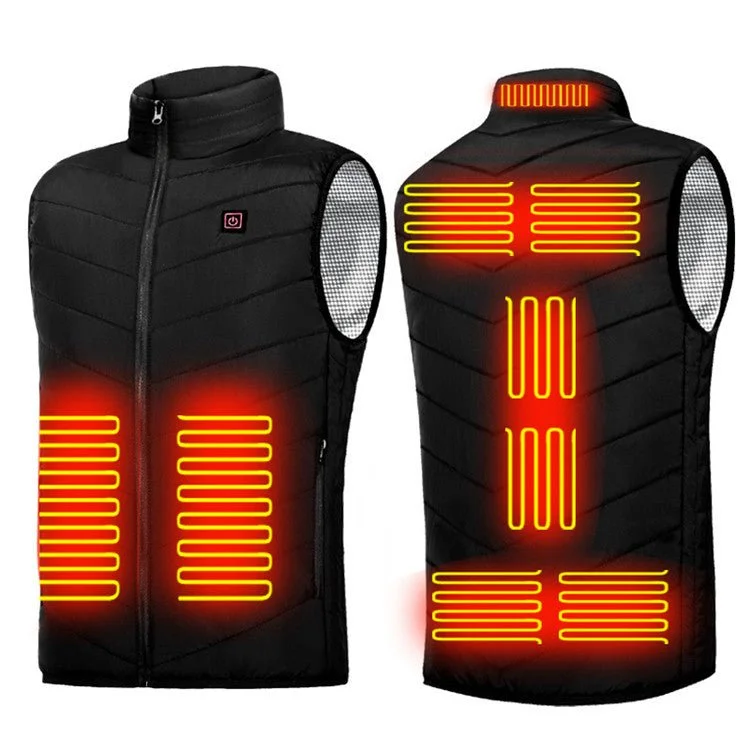 Winter USB Heating Jacket Warm Clothing Collared Jacket Crew Neck Jacket Turtle Neck Jacket Winter USB Heating Jacket Warm Clothing Collared Jacket Crew Neck Jacket Turtle Neck Jacket