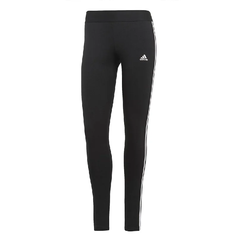 adidas - Women's Essentials 3 Stripes Leggings (GL0723) Comfortable Ribbed Waistband Leggings adidas - Women's Essentials 3 Stripes Leggings (GL0723) Comfortable Ribbed Waistband Leggings
