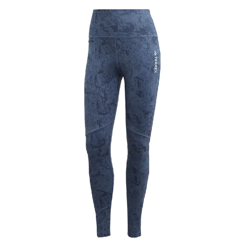 adidas - Women's Terrex Multi Allover Print Leggings (HM4010) Trendy Sports Performance Leggings adidas - Women's Terrex Multi Allover Print Leggings (HM4010) Trendy Sports Performance Leggings