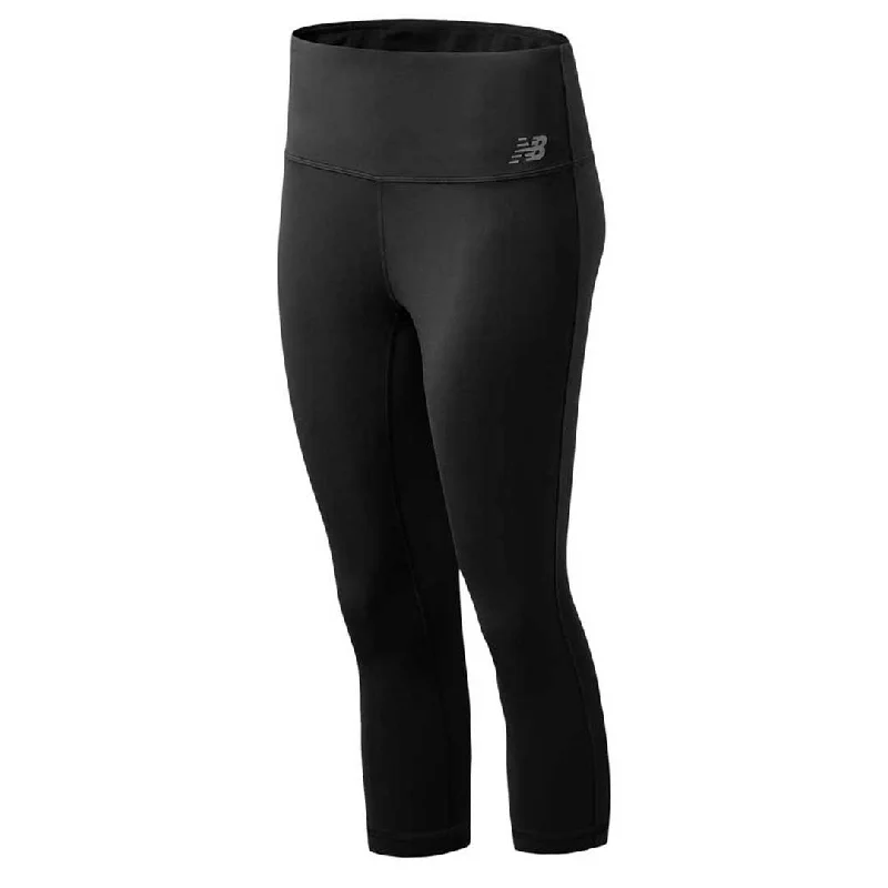 New Balance - Women's Sport High Waist Leggings (WP11460 BK) Elegant Embellished Leggings New Balance - Women's Sport High Waist Leggings (WP11460 BK) Elegant Embellished Leggings