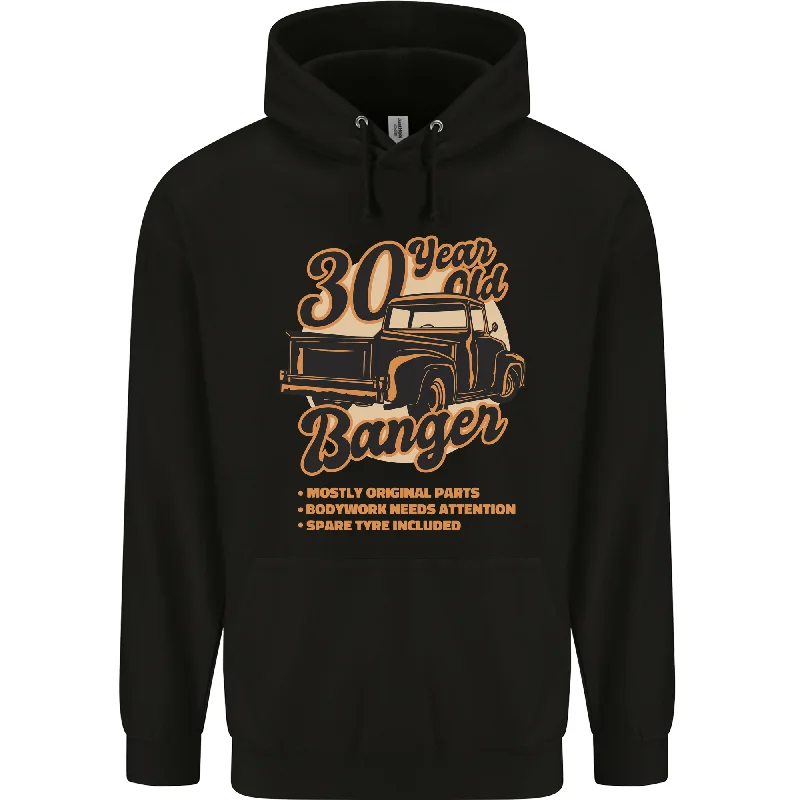 30 Year Old Banger Birthday 30th Year Old Mens 80% Cotton Hoodie Hoodie with Earth Tones Natural Calm 30 Year Old Banger Birthday 30th Year Old Mens 80% Cotton Hoodie Hoodie with Earth Tones Natural Calm