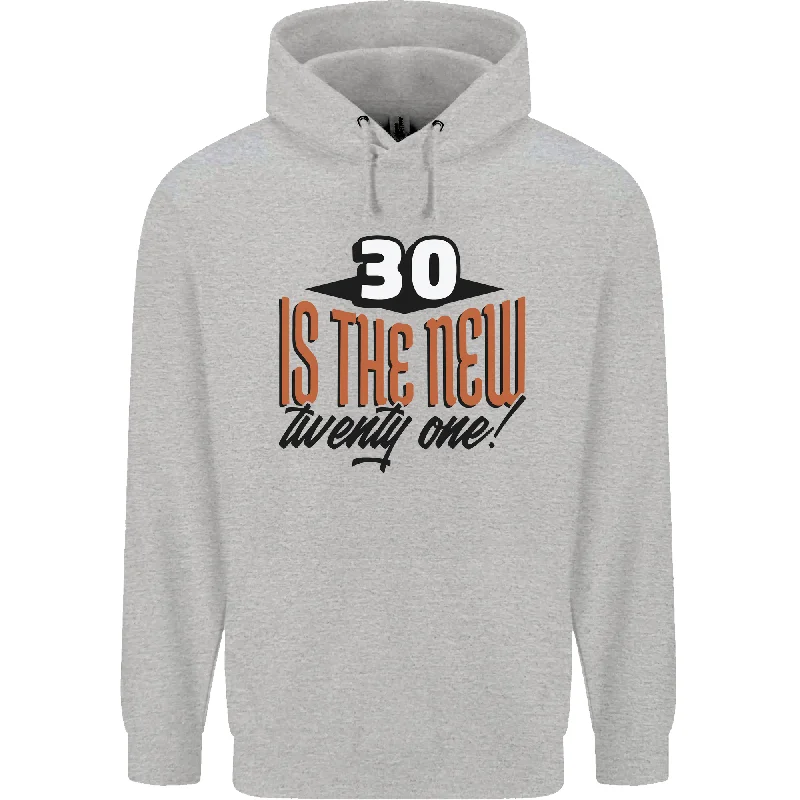 30th Birthday 30 is the New 21 Funny Mens 80% Cotton Hoodie Hoodie with Stripes Bold Sporty 30th Birthday 30 is the New 21 Funny Mens 80% Cotton Hoodie Hoodie with Stripes Bold Sporty