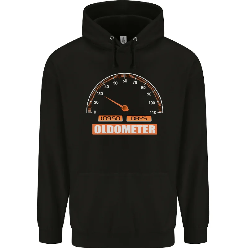 30th Birthday 30 Year Old Ageometer Funny Mens 80% Cotton Hoodie Hoodie with Raw Hem Edgy Unfinished 30th Birthday 30 Year Old Ageometer Funny Mens 80% Cotton Hoodie Hoodie with Raw Hem Edgy Unfinished