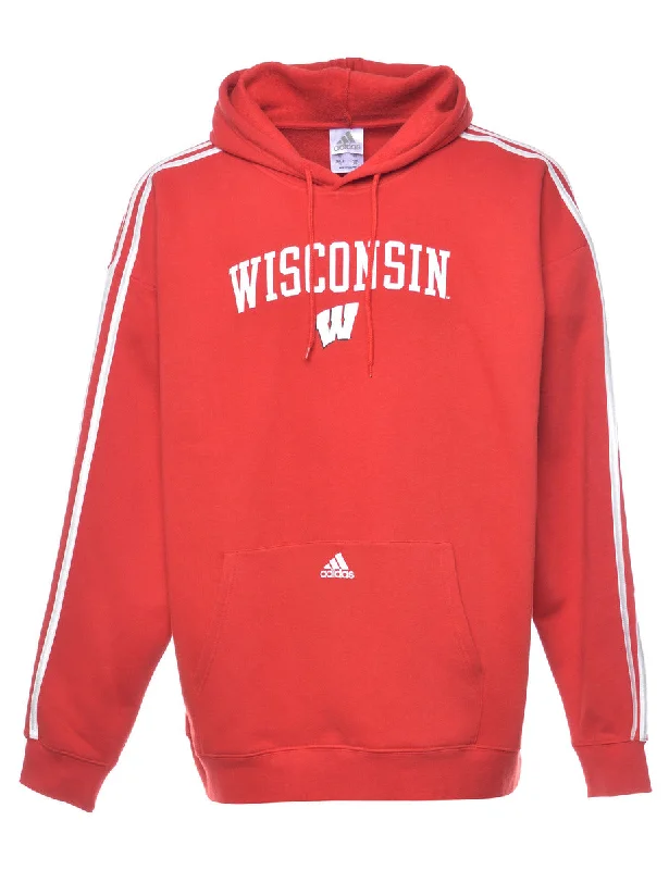 Adidas Wisconsin Printed Hoodie - XL