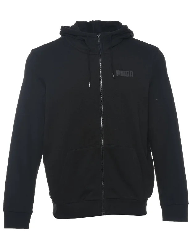 Black Puma Hooded Track Top - XL