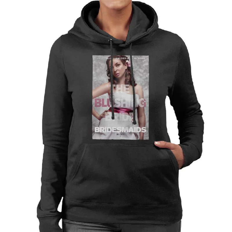 Bridesmaids Lillian The Blushing Bride Women's Hooded Sweatshirt Hoodie with Earth Tones Natural Calm Bridesmaids Lillian The Blushing Bride Women's Hooded Sweatshirt Hoodie with Earth Tones Natural Calm