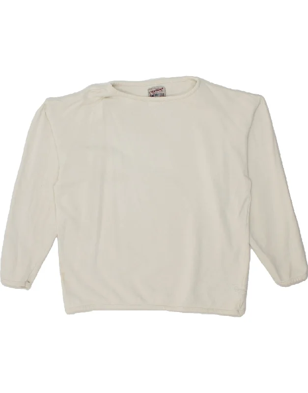 CASA BLANCA Mens Graphic Sweatshirt Jumper Medium White Cotton Oversized Hoodie Comfort Casual CASA BLANCA Mens Graphic Sweatshirt Jumper Medium White Cotton Oversized Hoodie Comfort Casual