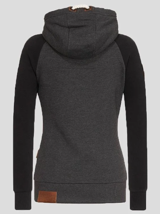 Casual Raglan Sleeve Hoodie