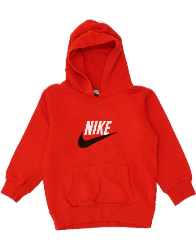 NIKE Boys Graphic Hoodie Jumper 5-6 Years XS Orange Cotton Hoodie with Velcro Closure Adjustable Secure NIKE Boys Graphic Hoodie Jumper 5-6 Years XS Orange Cotton Hoodie with Velcro Closure Adjustable Secure