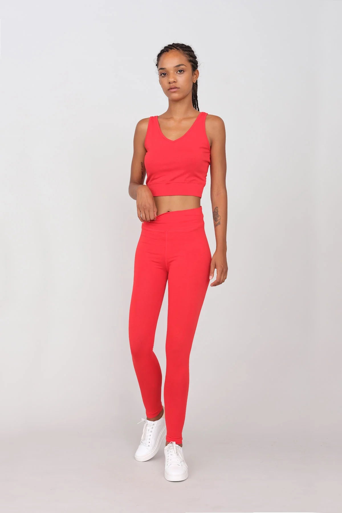 Leggings Red Cozy Warmth Leggings