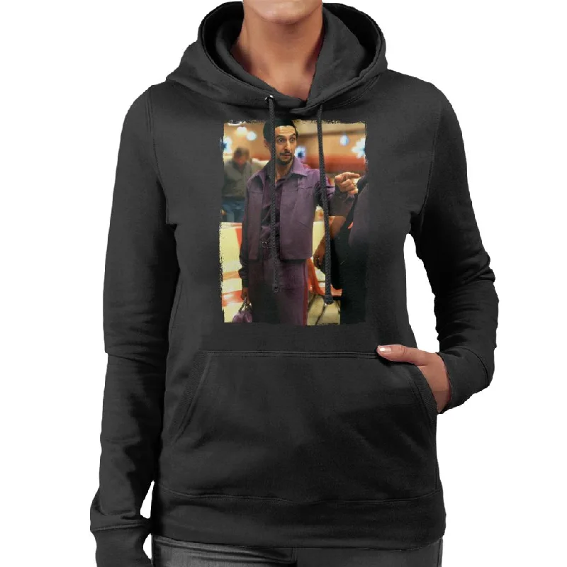 The Big Lebowski Jesus In The Bowling Alley Women's Hooded Sweatshirt Hoodie with Pastel Soft Subtle The Big Lebowski Jesus In The Bowling Alley Women's Hooded Sweatshirt Hoodie with Pastel Soft Subtle