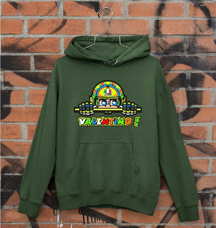Valentino Rossi(VR 46) Unisex Hoodie for Men/Women Hoodie with Double Zipper Versatile Adjustable Valentino Rossi(VR 46) Unisex Hoodie for Men/Women Hoodie with Double Zipper Versatile Adjustable