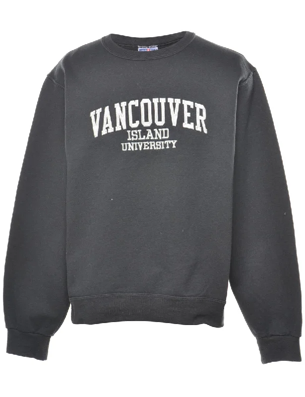 Vancouver Embroidered Sweatshirt - S