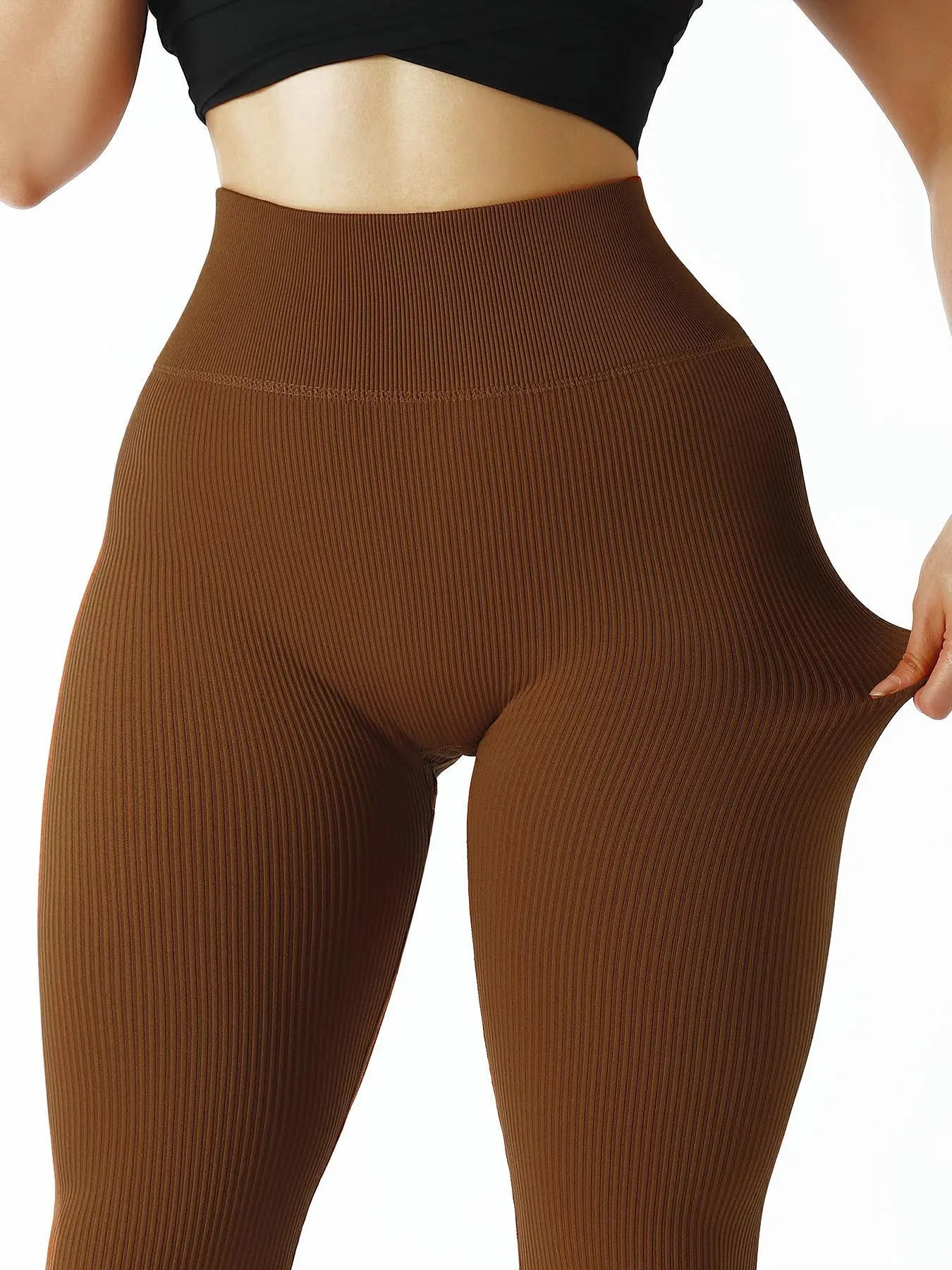 Ribbed Seamless Leggings Cozy Oversized Leggings