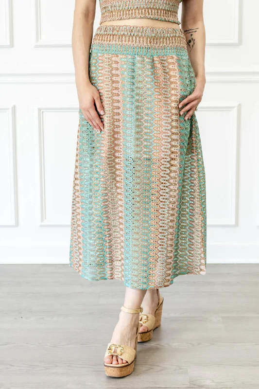 Wildflower Girl Midi Skirt chiffon skirt floaty