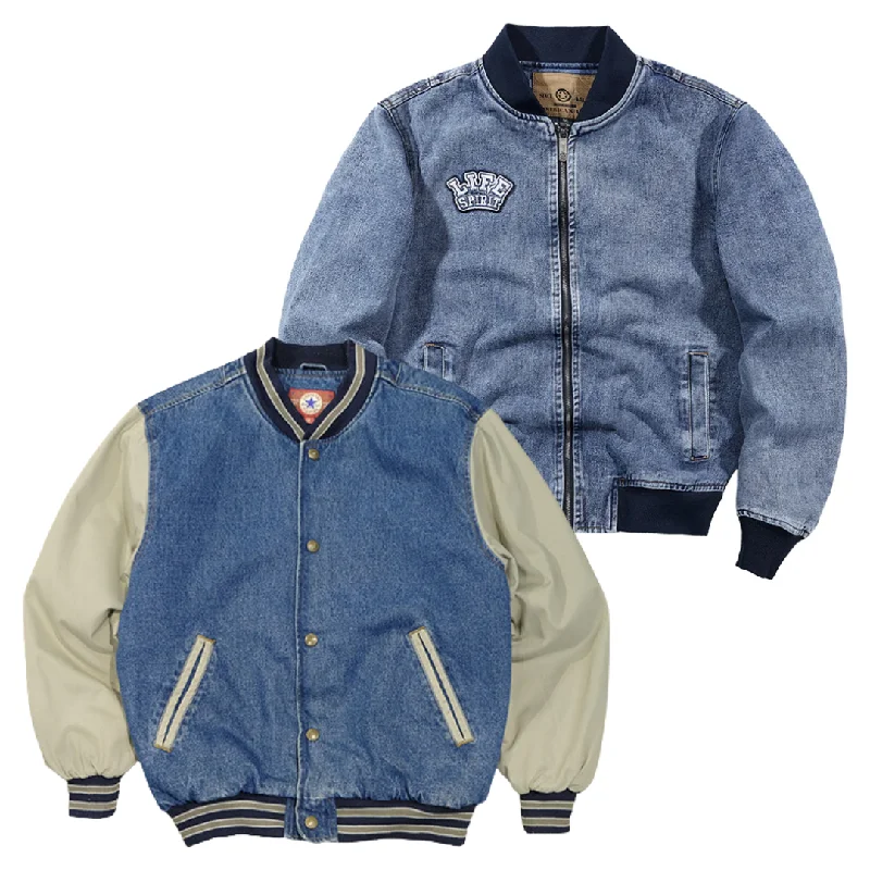 25x DENIM STADIUM JACKETS