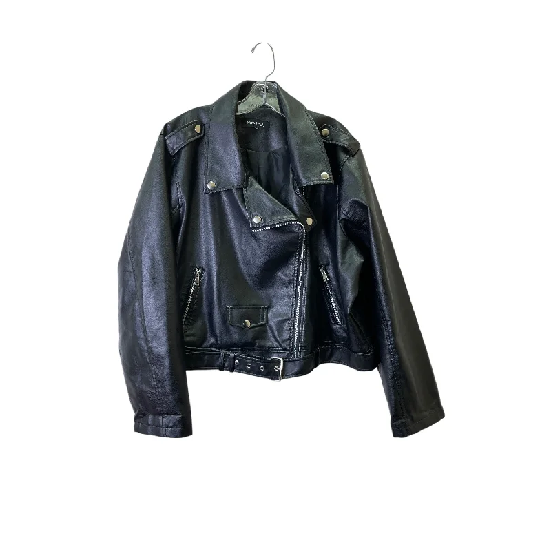 Jacket Other By New Look In Black, Size:2X