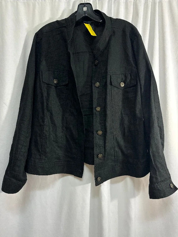 Jacket Other By Saint Tropez In Black, Size: 2x