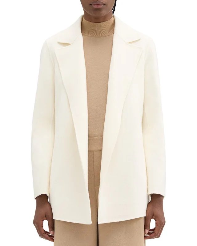 Theory Sileena Wool & Cashmere-Blend Jacket