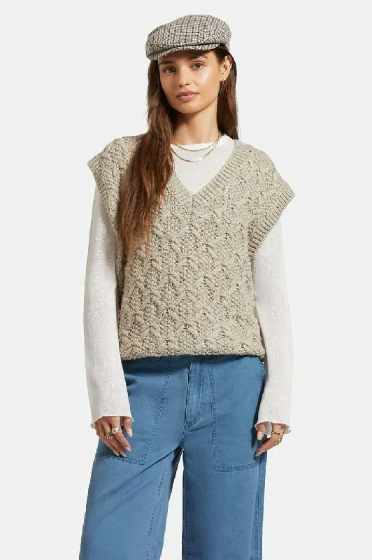 Lafayette Sweater Vest Spandex Blend Rayon Blend Denim Blend