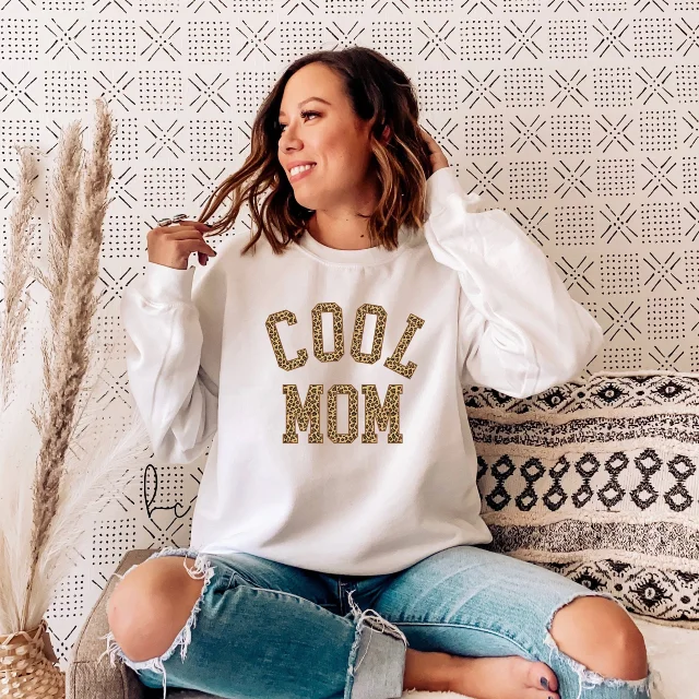 Cool mom leopard print cheetah sweater- mom sweater- mothers day sweater gift for new mom- expecting mom - mama sweaters- not a regular Boxy Sweater Fitted Sweater A-Line Cool mom leopard print cheetah sweater- mom sweater- mothers day sweater gift for new mom- expecting mom - mama sweaters- not a regular Boxy Sweater Fitted Sweater A-Line