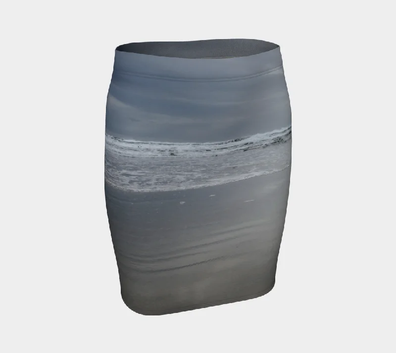 Cox Bay Afternoon Tofino Fitted Skirt