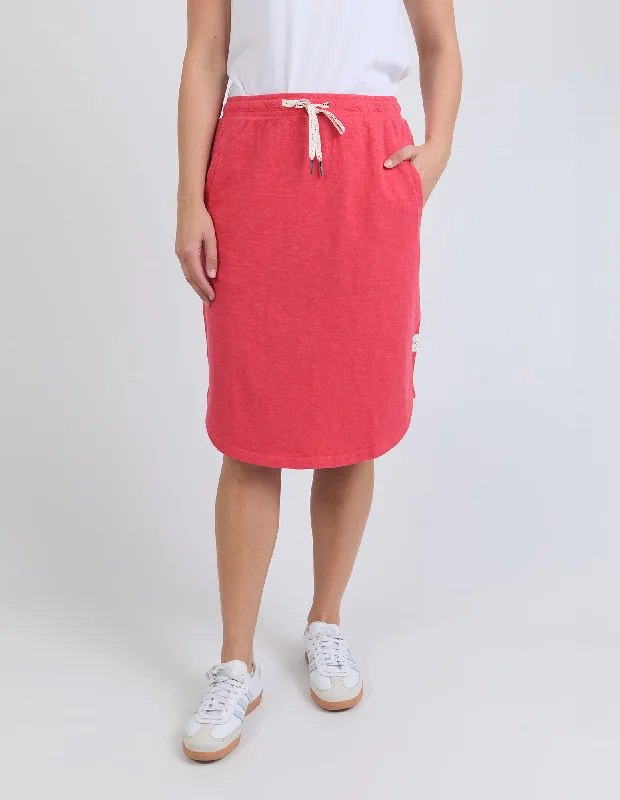 Isla Skirt Bittersweet Red