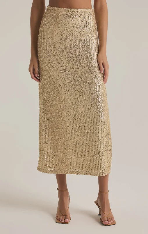 Saturn Sequin Skirt