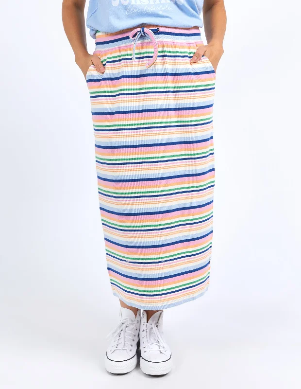 Sorbet Skirt Multicolour Stripe