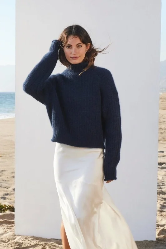 + Beryll Carole Cashmere Sweater | Navy Blue