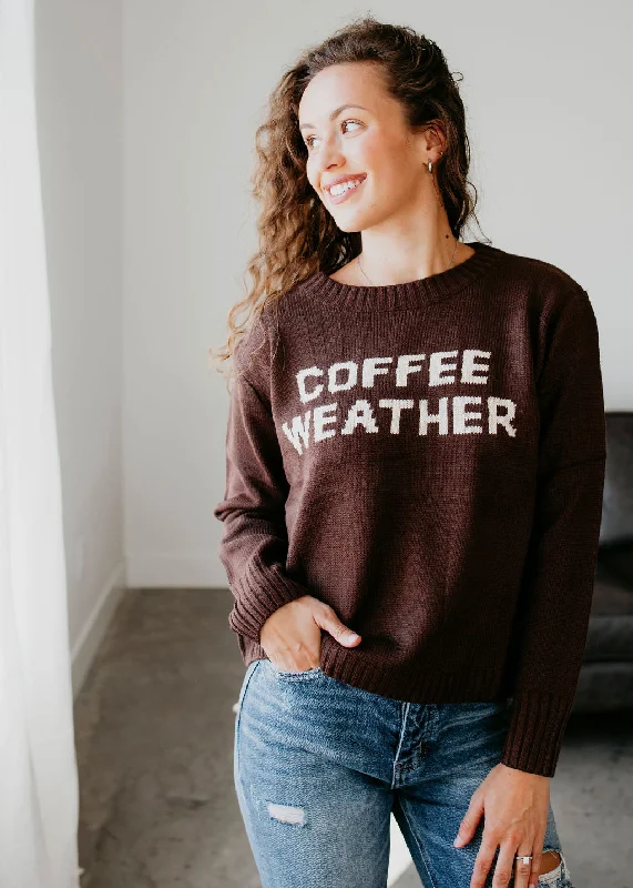 Coffee Weather Knit Sweater