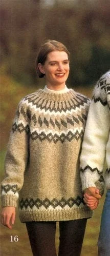 Hilda - Wool sweater knitting kit